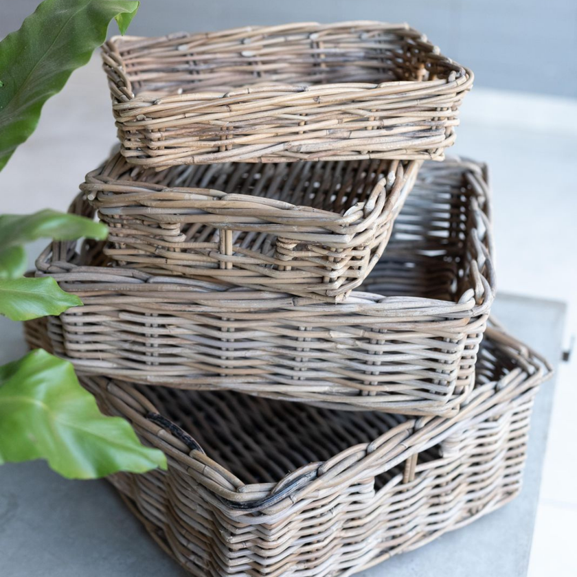 Rattan Rectangle Tray