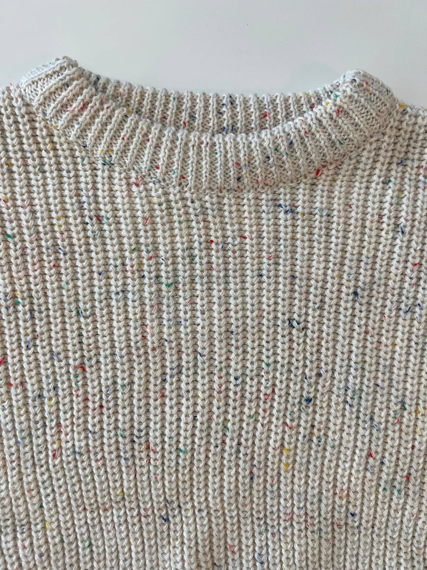 Confetti Knit Sweater: 4T