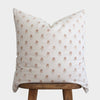 Buttercup Cotton Block Print Pillow Cover