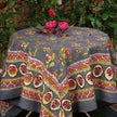 Pansy Red & Grey | French Tablecloths