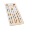 Jean Dubost 3pc Cheese Set with Ivory handles