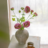 Artificial Ranunculus Flower Bundle Pink