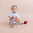 Teether Beet Cotton Crochet Rattle