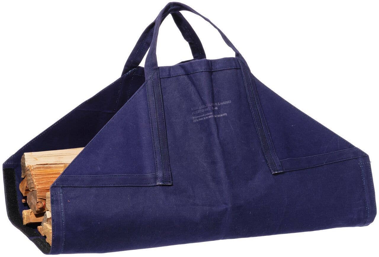 FIREWOOD CARRIER - NAVY BLUE