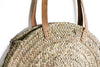 Woven Round Beach Tote