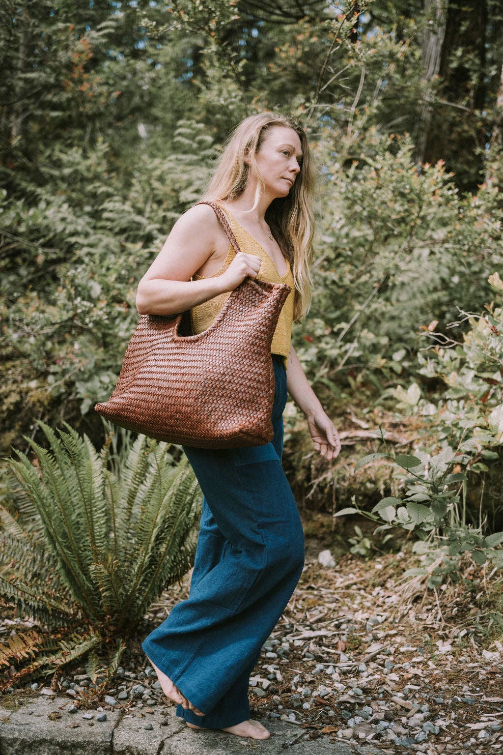 Narmada Tan Bag