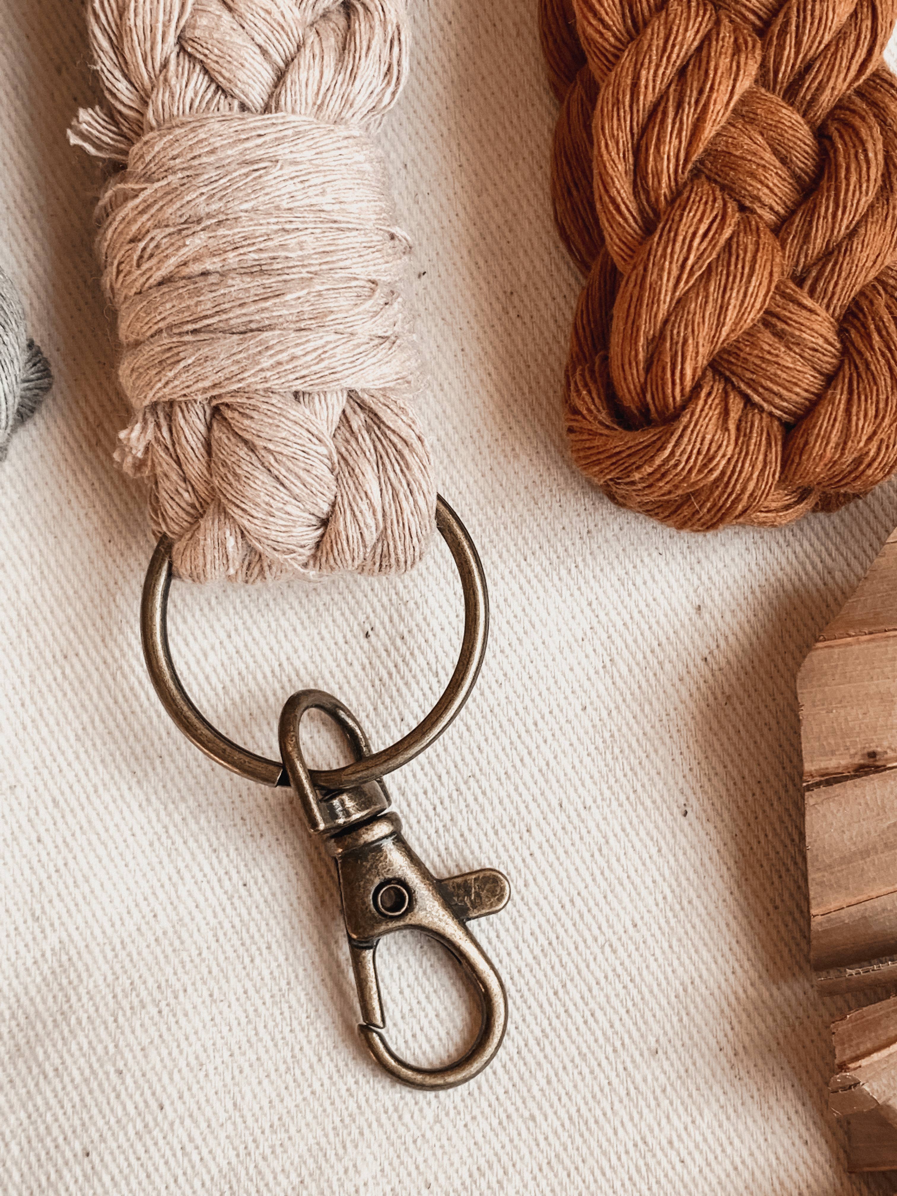 Braided Wristlet Keychain - Everyday Accessories, Gifts