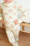 Fawn Field 2 Piece Bamboo Pajama Set