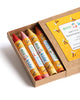 beeswax crayons - extra large - case: With display