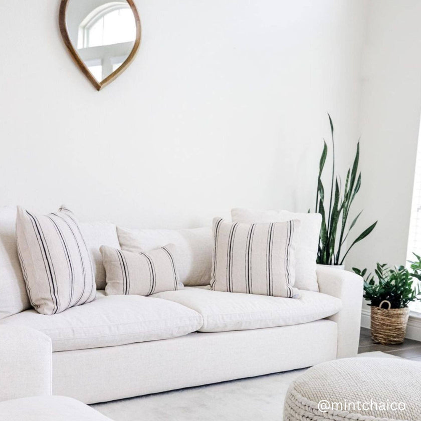 Ollie Woven Cotton Pillow Cover