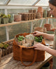 Multi-Pocket 100% Cotton Garden Tote – Terracotta