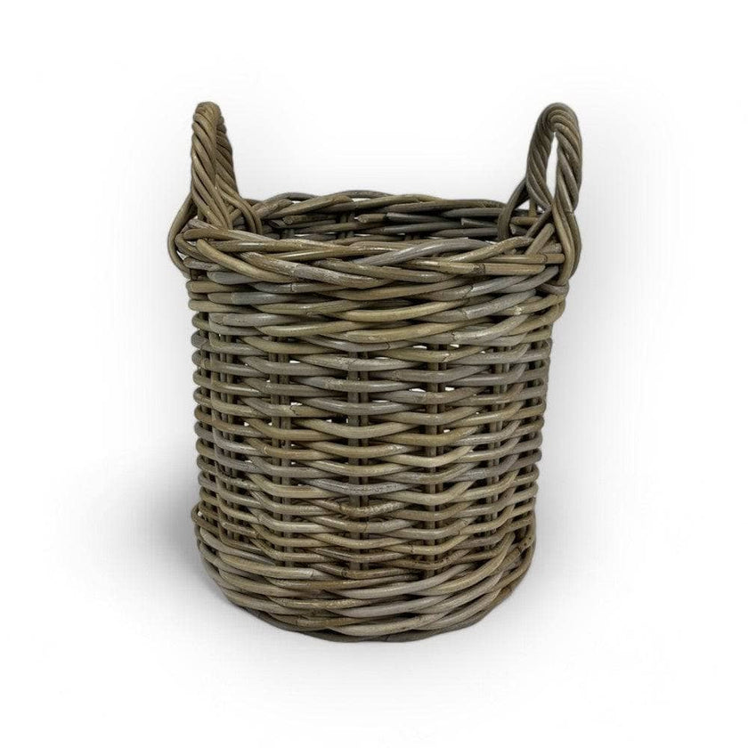 Rattan Round Flat Bottom Baskets