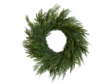 Norfolk & Cypress Real Touch Mix Wreath