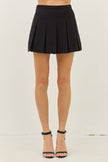 ALL DAY WEARABLE CRISP PLEATED TIMELESS MINI SKORT