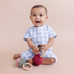 Teether Beet Cotton Crochet Rattle