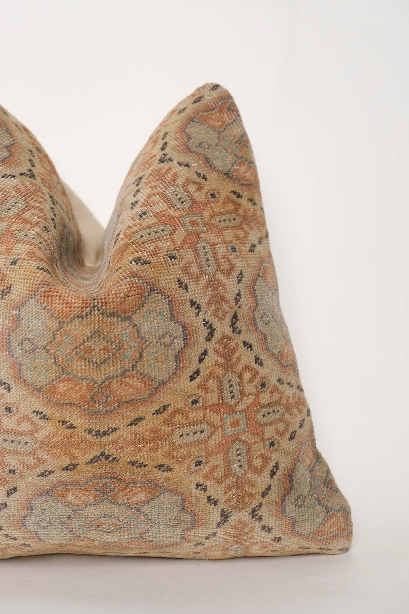 Mara Turkish Vintage Rug Pillow (18X18)