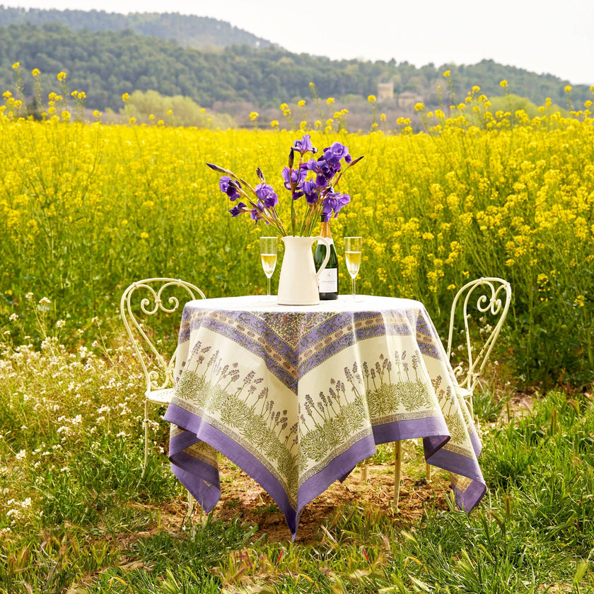 Lavender Purple | French Tablecloth