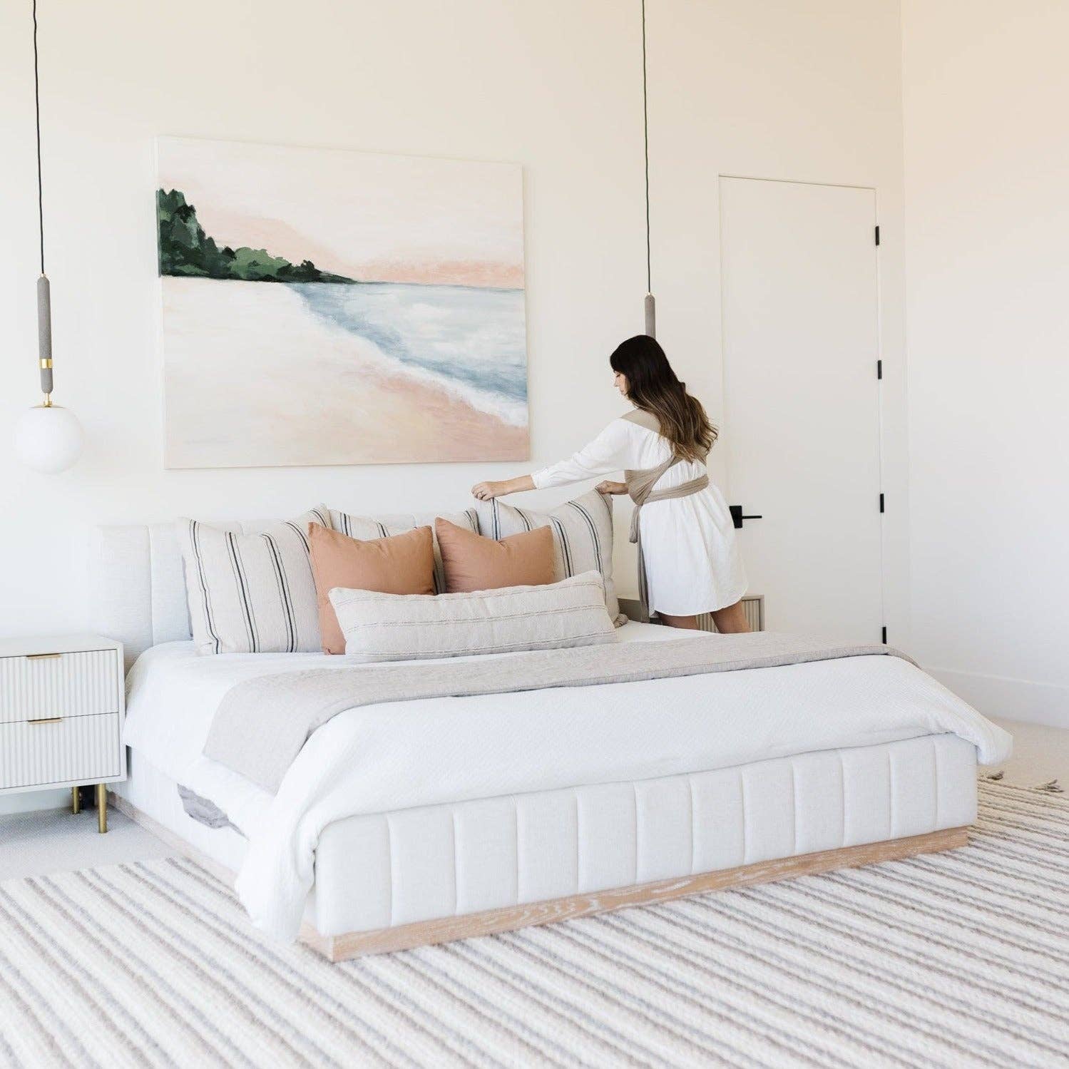 Ollie Woven Cotton Pillow Cover