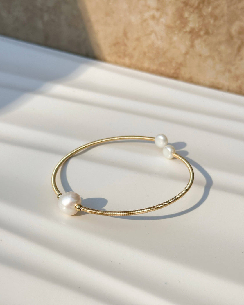 Pearl Cuff Bangle