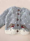 Robin Cardigan Baby Winter Holiday Christmas Sweater 2025