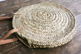 Woven Round Beach Tote