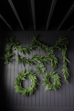 Cypress Leaf Full Real Touch Wreath - 14