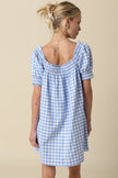 Erin Gingham Smocked Babydoll Dress