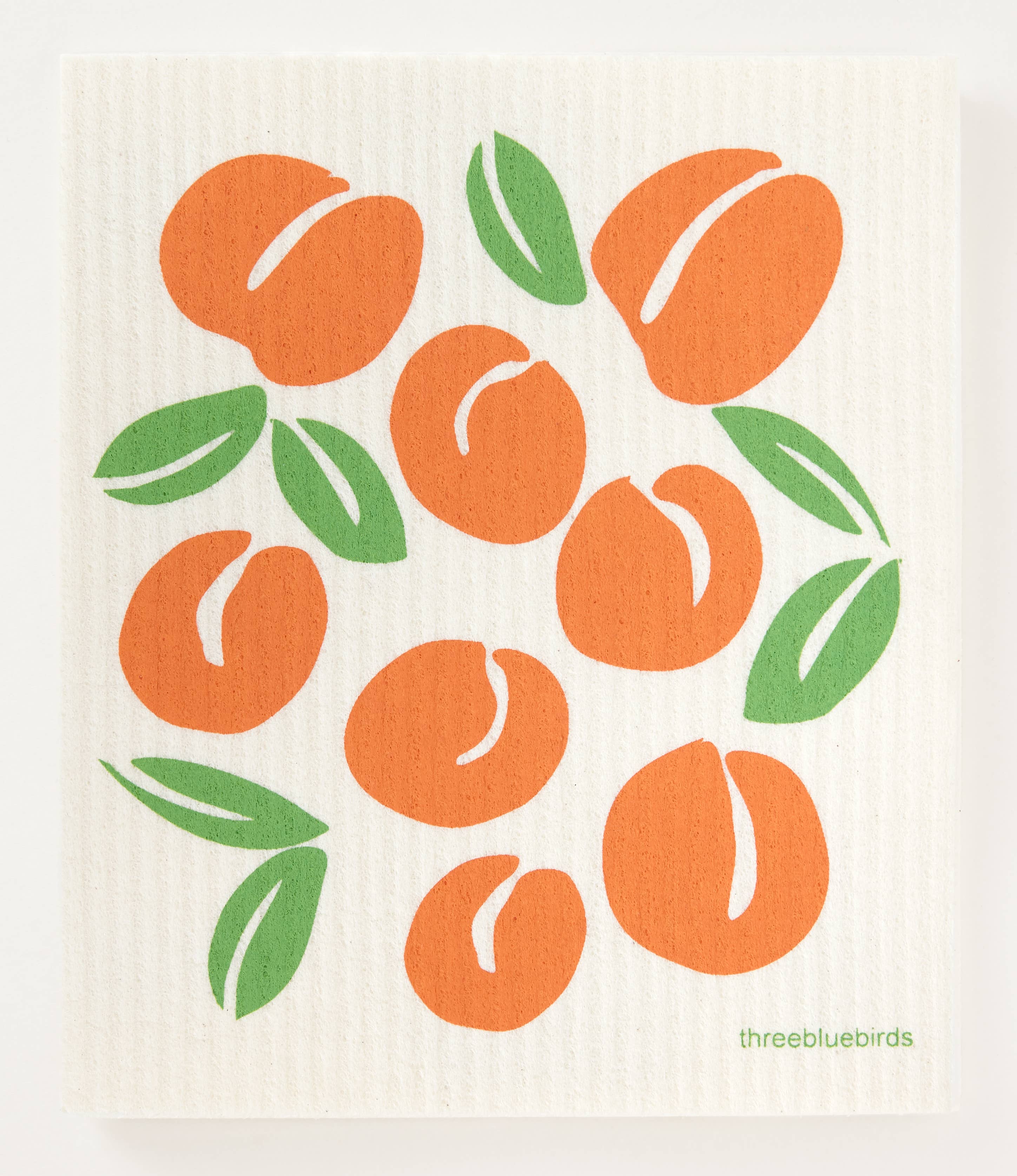 Peaches Swedish Dishcloth