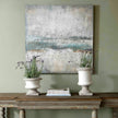 Birkdale White Glazed Stone Planter