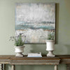 Birkdale White Glazed Stone Planter