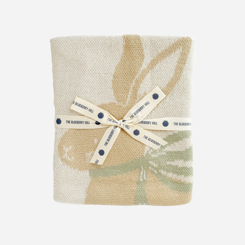 Blanket Pastel Bunny Organic Cotton