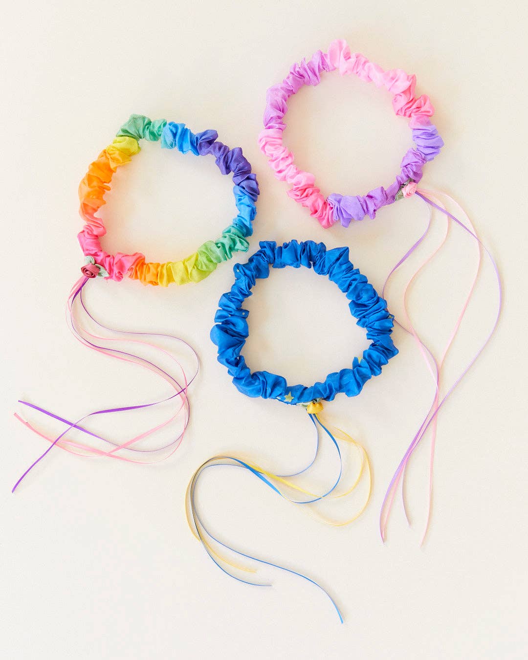 Garlands - 100% Silk Headbands for Dress Up & Pretend Play