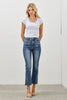 MID RISE SKINNY CROP