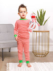 PJ Candy Cane Holiday Stripe: 12m