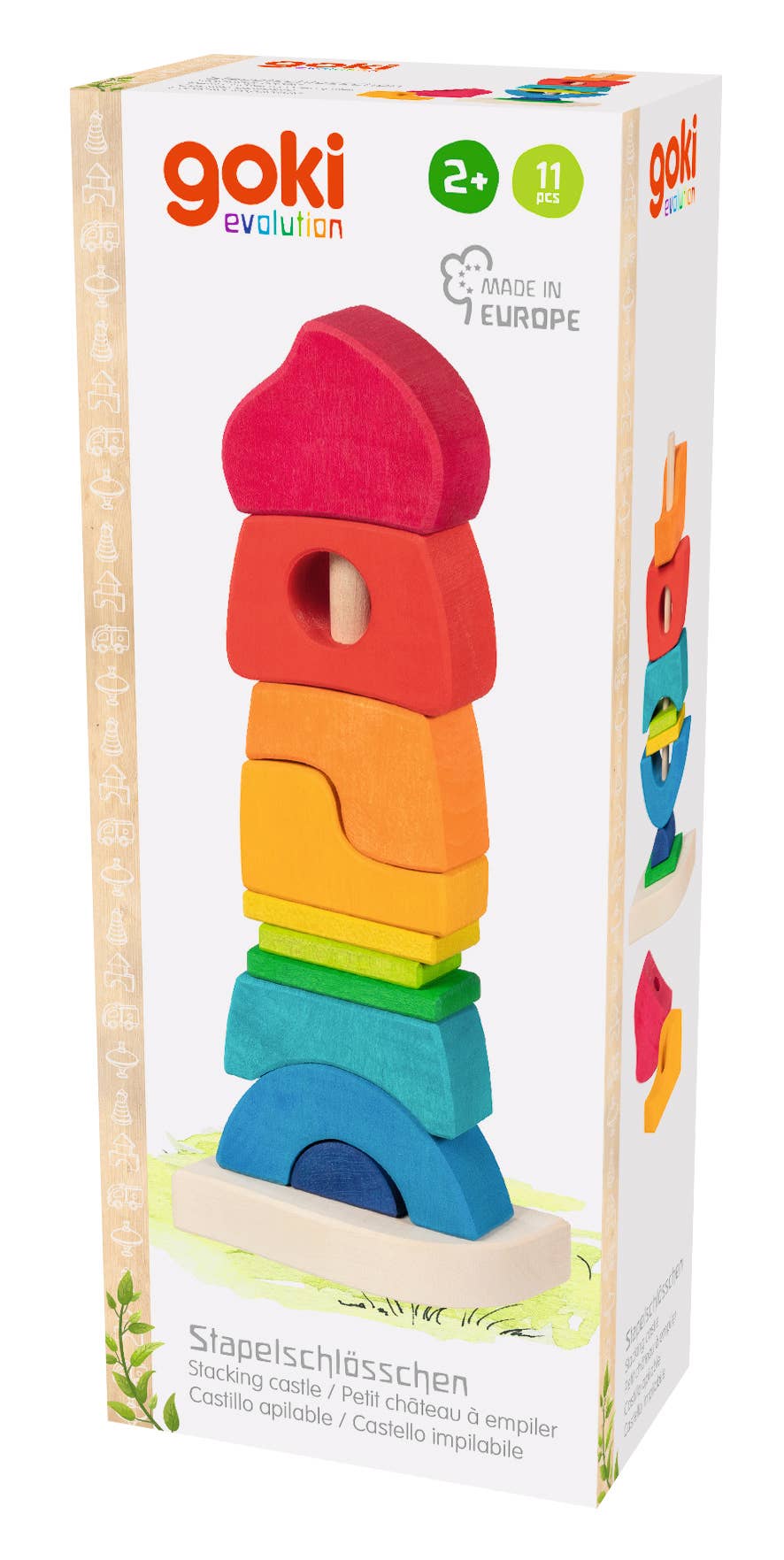 Stacking castle
