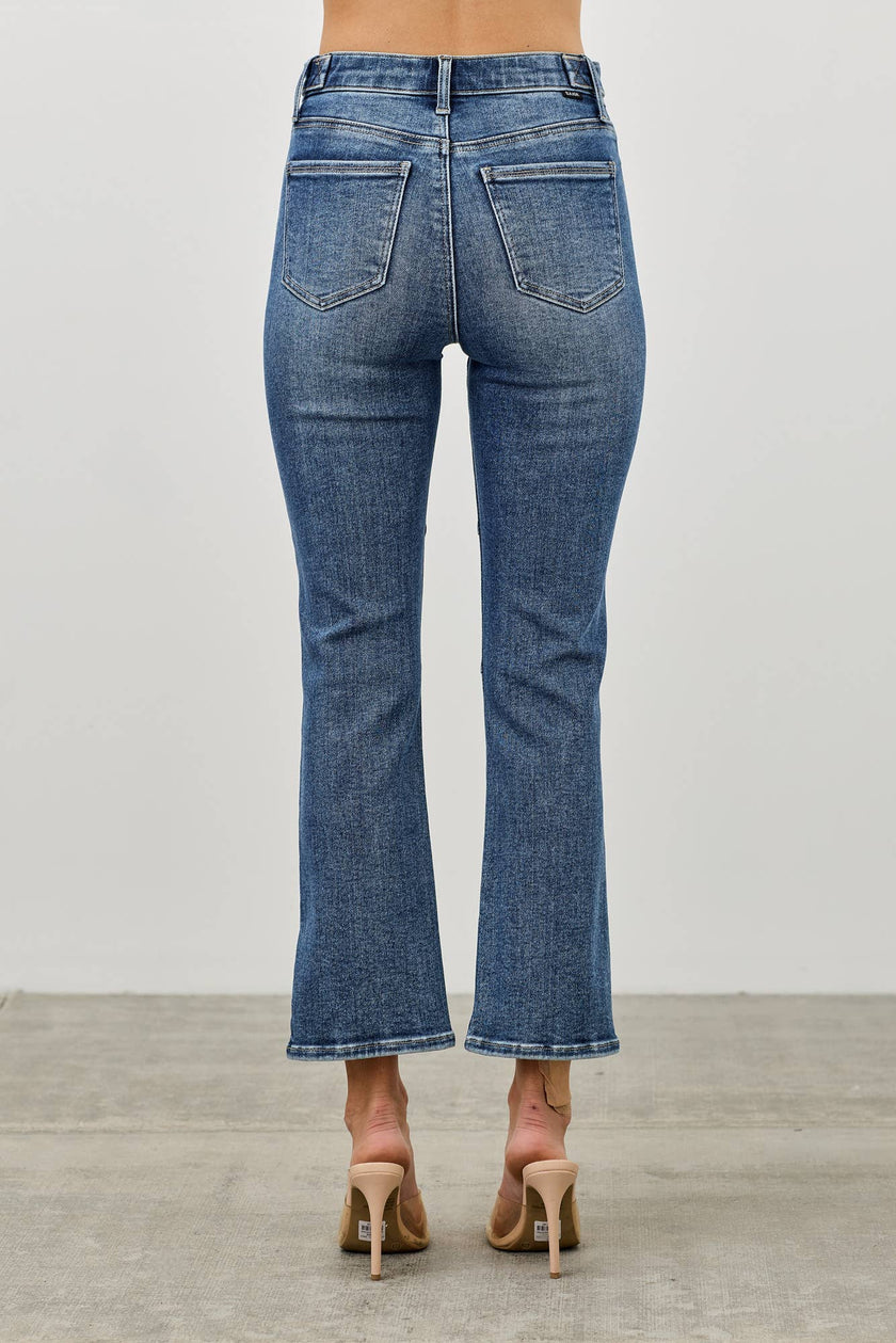 MID RISE SKINNY CROP