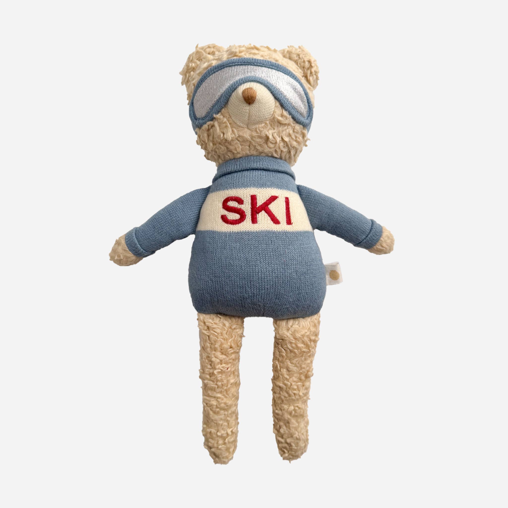 Plush Ski Bear Baby Kids Toy Animal Fall Winter Sport