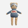 Plush Ski Bear Baby Kids Toy Animal Fall Winter Sport