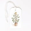 Christmas tree gift tags