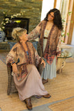 The Storyteller Bamboo Bohemian Kimono Cardigan with Belt