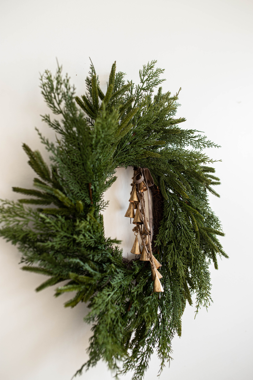 Norfolk & Cypress Real Touch Mix Wreath