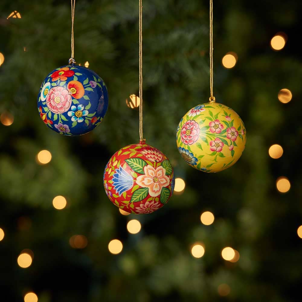 Kashmiri Ball Ornament