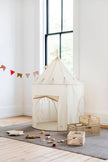 Fabric Play Tent Castle: Beige