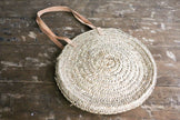 Woven Round Beach Tote