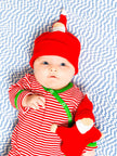 Organic Santa Baby Buddy Lovey Toy