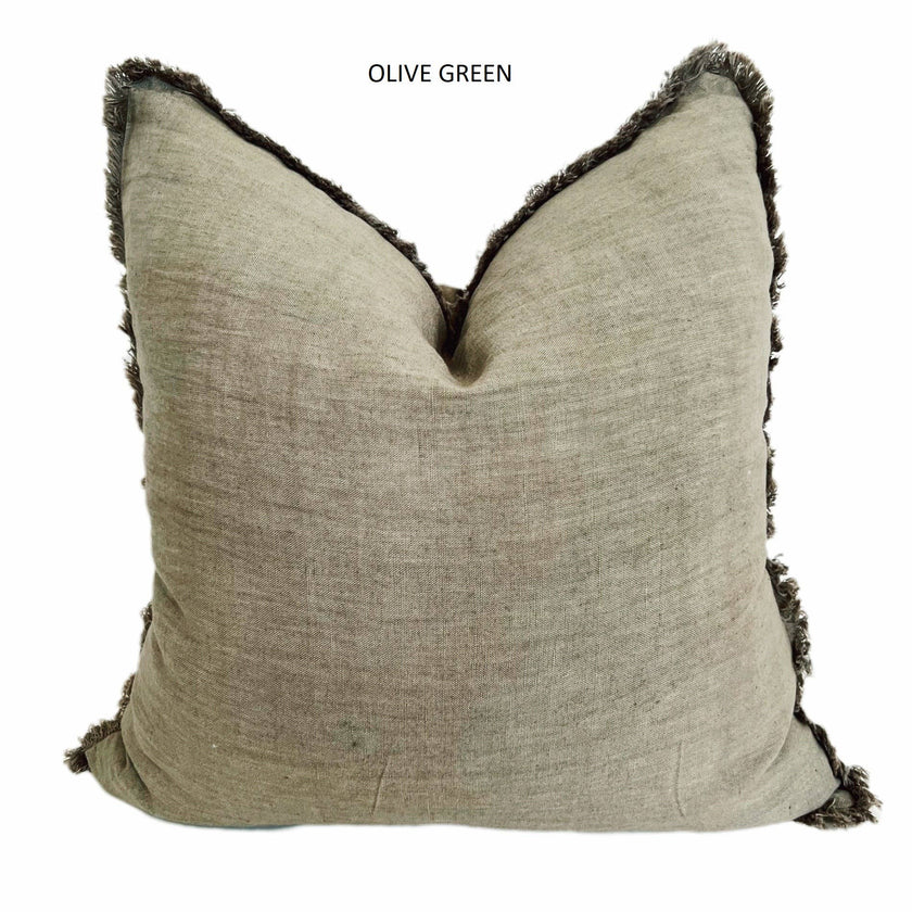 Neutral Linen Pillow Covers