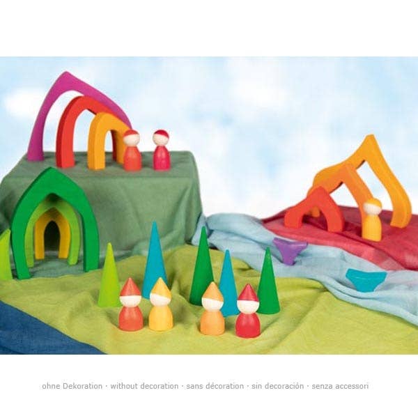 Dwarf forest, 5 Trees and 4 Dwarfs - goki Evolution