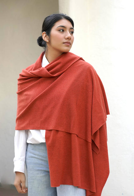 Cashmere Scarf/Wrap Spice 
