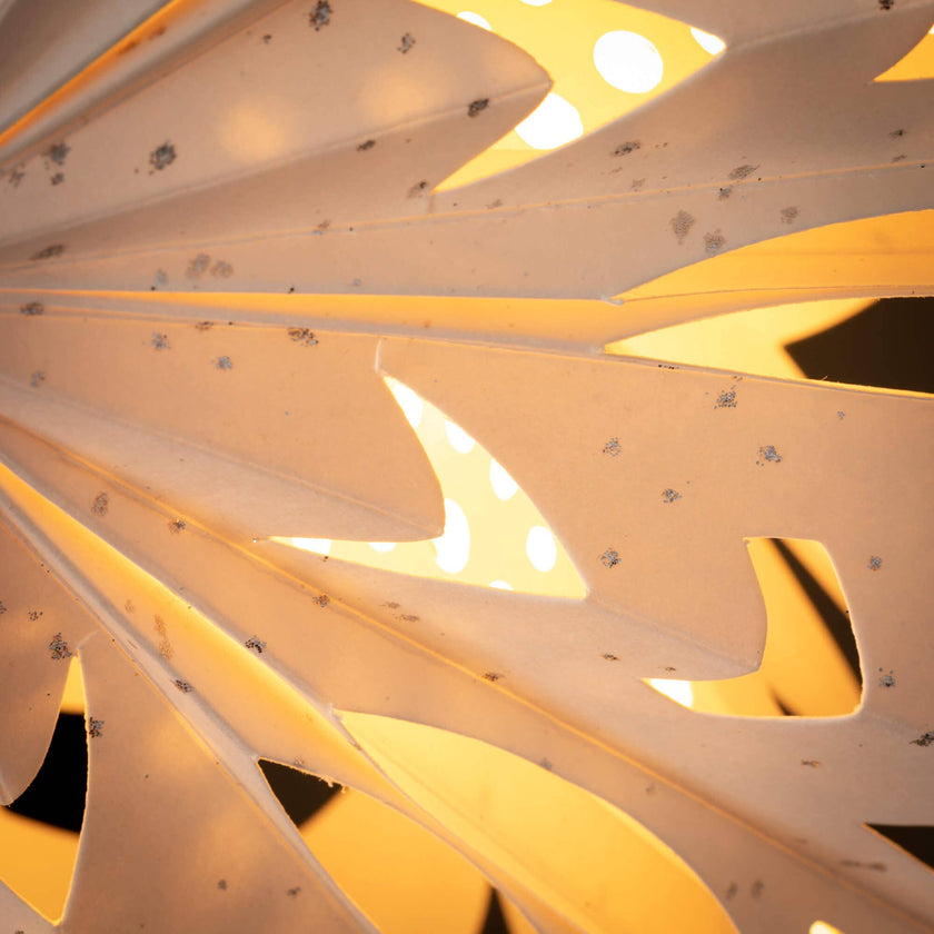 LARGE HANGING PAPER SNOWFLAKE