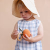 Teether Orange Cotton Clementine